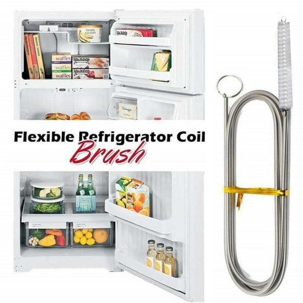 Long Flexible Refrigerator Scrub Brush 90/155cm Water dredging tool Cleaning The Water Tubing Refrigerator Drain Dredge Gadgets
