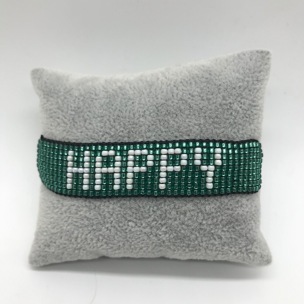 BLUESTAR MIYUKI Armbinde Bösen Augen Armbänder GLÜCKLICH knapp Pulseras Mujer Moda Handarbeit Gewebt Schmuck