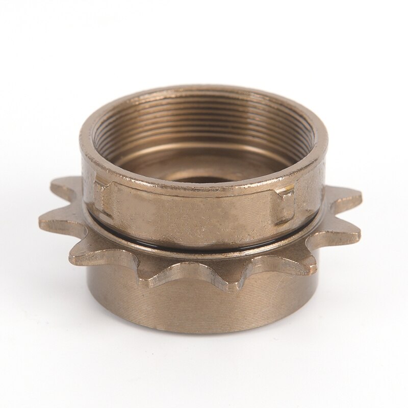 Ett stycke cykel frihjul 12t tänder 18mm 34mm enkelspeed friläge svänghjul kedjehjul cykeltillbehör