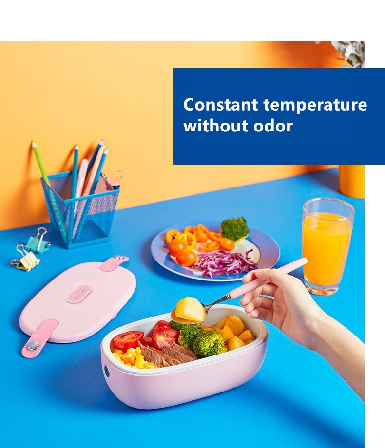 100-240V Electric Meals Lunch Heating Box Multi Electric Rice Cooker Portable Mini Multi Cooker For Travel Office Student