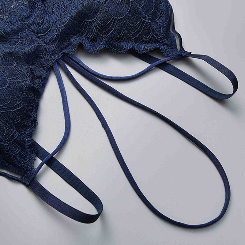 Women Lace Strap Wrapped Chest Shirt Top Summer Crop Top Ladies Camisole Bralett