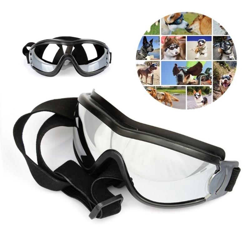 Haustier Hund Sonnenbrille UV Schutz Winddicht Anti-brechen Brille Haustier Auge Tragen Hund Schwimmen skaten Gläser Mithelfer