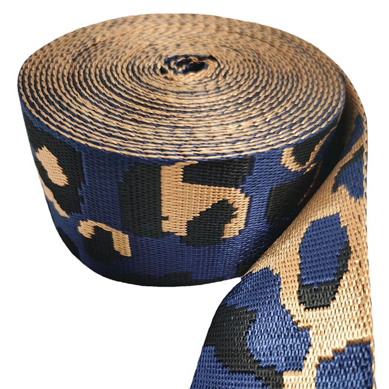 2Meters 50mm 1.5mm Thick Polyester/Nylon Webbings DIY Sewing Jacquard Webbing Strap For Bag Ribbons Clothes Hat Decorative Tapes: 10