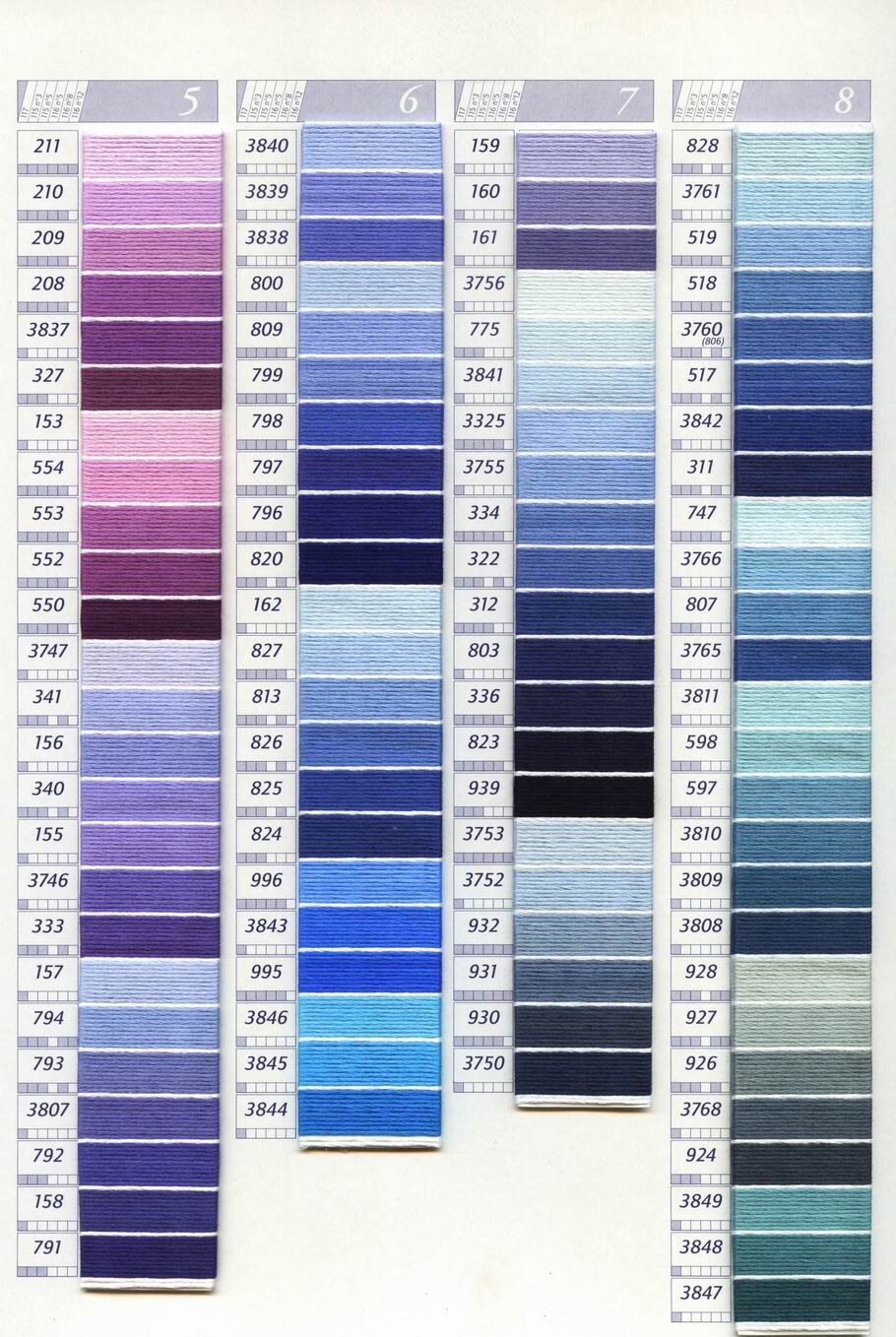 Multicolor 447 Pcs Vergelijkbare Dmc Discussie Cross Stitch Katoen Naaien Borduurgaren Floss Kit Diy Handwerk Handwerken Gereedschap: 100-MixColors
