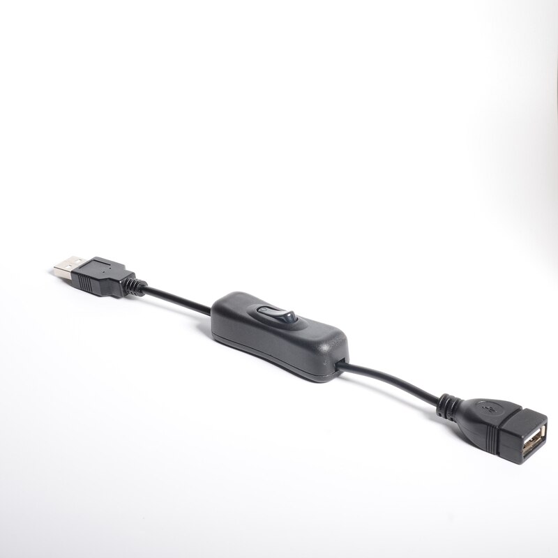 Man-vrouw Usb Kabel Adapter Met Aan/Uit Schakelaar-Verbeterde Ondersteuning Power En Data, usb Extension Inline Rocker Switch