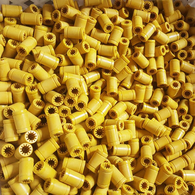 Roulement linéaire en plastique de remplacement pour imprimante 3d I3 Rostock, matériau en polymère élevé, lisse, Lm8uu