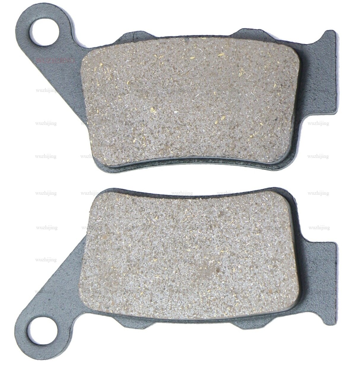 for TRIUMPH Daytona 675 - Brake Pad set Front Rear: RESIN REAR