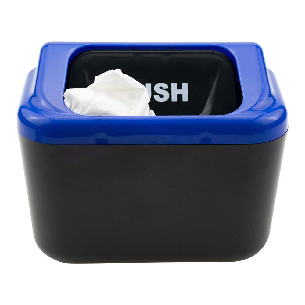Garbage bag for car Car bin trash can storage box Car debris bucket Plastic waste Double open Plastic waste container
