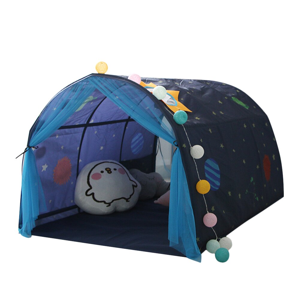 Baby Bed Tent Children Play House Game Indoor House Folding Baby Playhouse Dream Tent Boy Girl Safe House Tunnel Tent: A