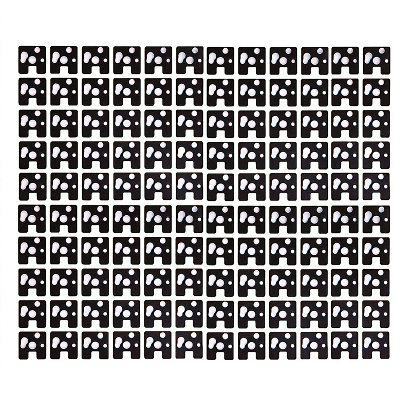 120Pcs Switch Films Switch Film Isolation Switch and Keyboard Plate for -Swappable Mechanical Keyboard: black