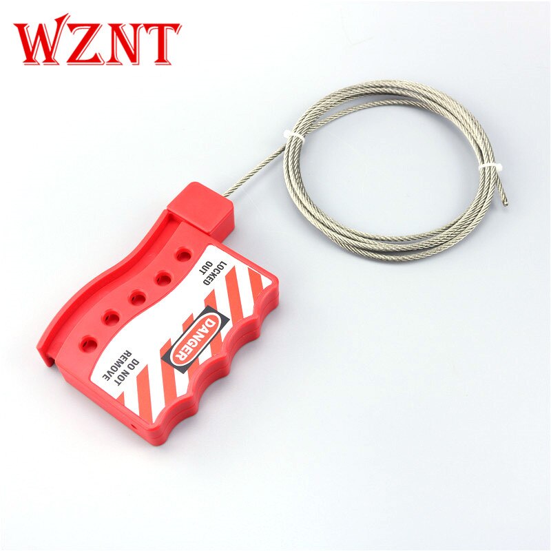 adjustable Cable Lockout multiple lockout,Multipurpose Cable Lockout ,Gate Valves Cable Lockout: NTC05-2