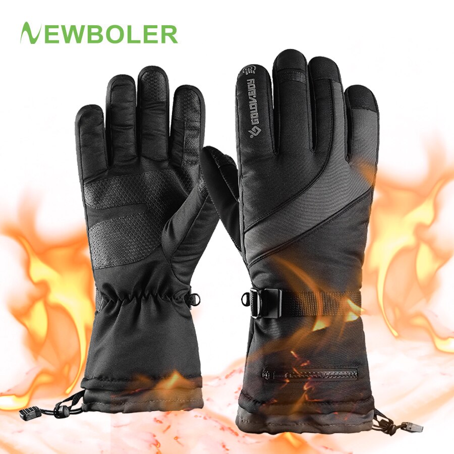 Newboler-40 ° Winter Fietsen Handschoenen 100% Waterdicht Fiets Thermische Volledige Vinger Handschoenen Mtb Racefiets Skiën Motorhandschoenen