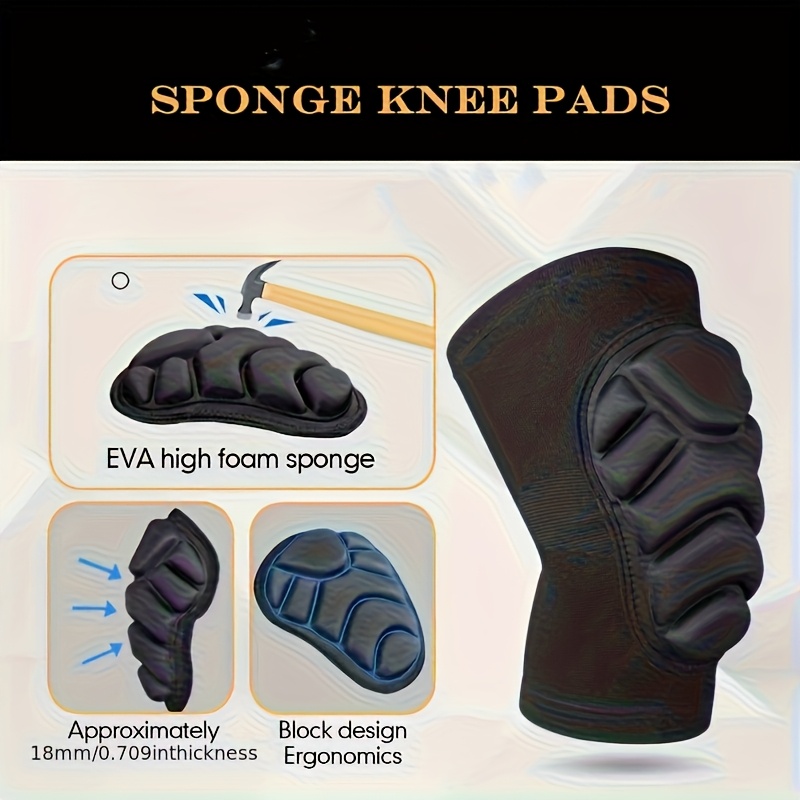 Knie- und Ellenbogenschutz-einstellen – verstellbares Polsterpolster, geeignet für Yoga, Wandern und schwere körperliche Arbeit