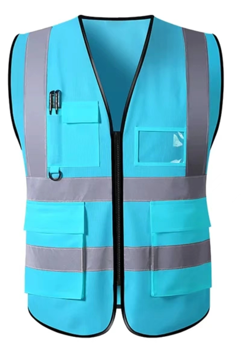 Colete de segurança reflexivo de alta visibilidade, uniforme de trabalho, jaqueta de segurança, roupas reflexas, piloto, geologia do motor, homem: XXXL / Prateado