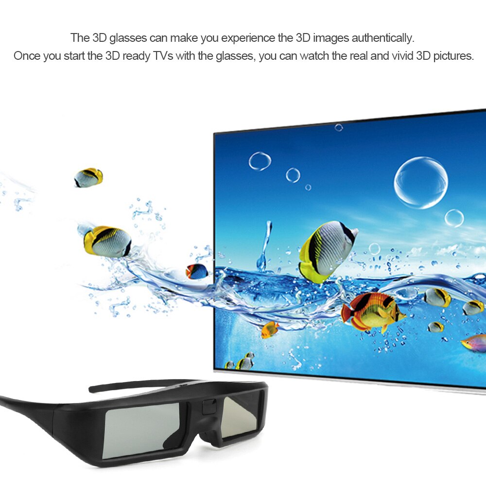 G06-BT 3D Active Shutter-bril Virtual Reality Bril Bluetooth Signaal voor 3D HDTV