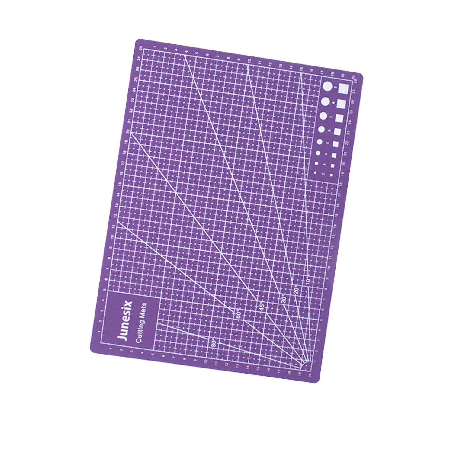 A4 Cutting MAT 30*22cm Self Healing Cutting Mat Double-sided Non-slip PVC Board with Gri d Lines Angles for Scrapbooking