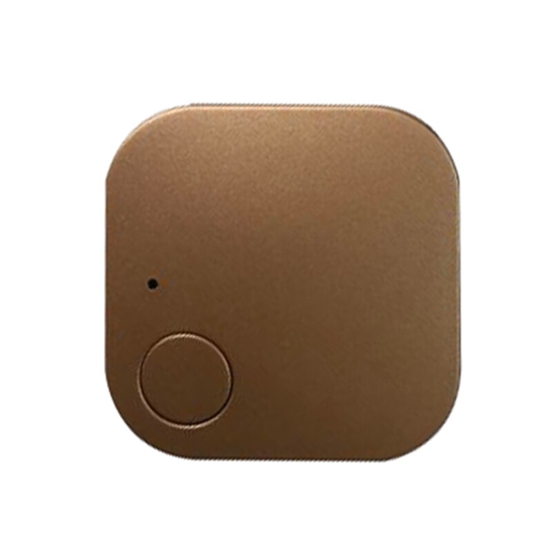 Trådløs nøglefinder gps mål søgeord smart tracker bluetooth locator trådløs anti-tabt alarmsensor til nøglepung bilbørn: Guld 1