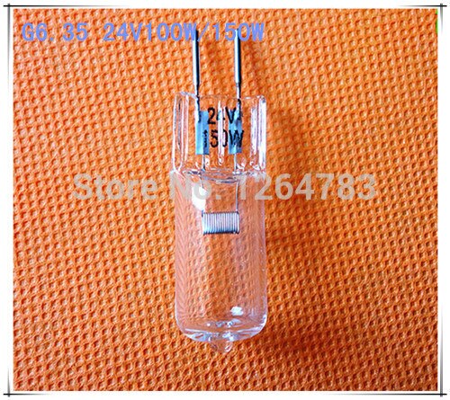 G6.35 24 v 100w / 150w fcs 64640 7158 xhp operation skuggfri lampa projektorlampa 10 st/lot!