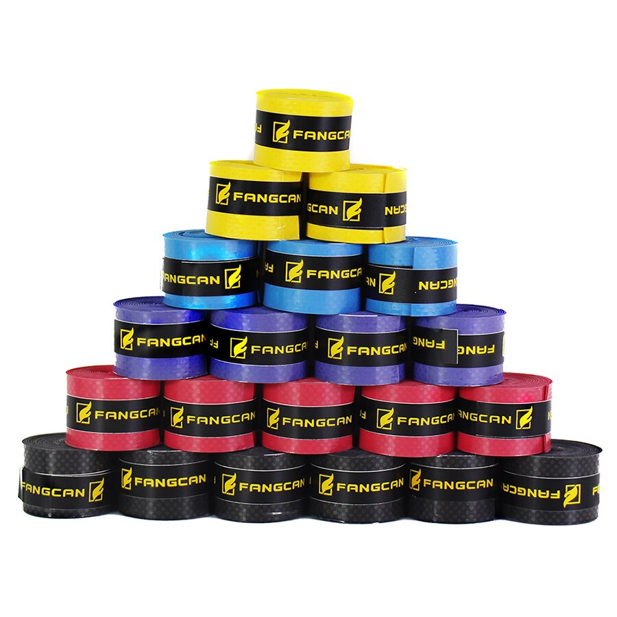 Fangcan 3Pcs Tennis Overgrip Zweet Absorptie Band Wikkelen Padel Grip Tennis Absorptie Grip Tape Hengel Overgrip