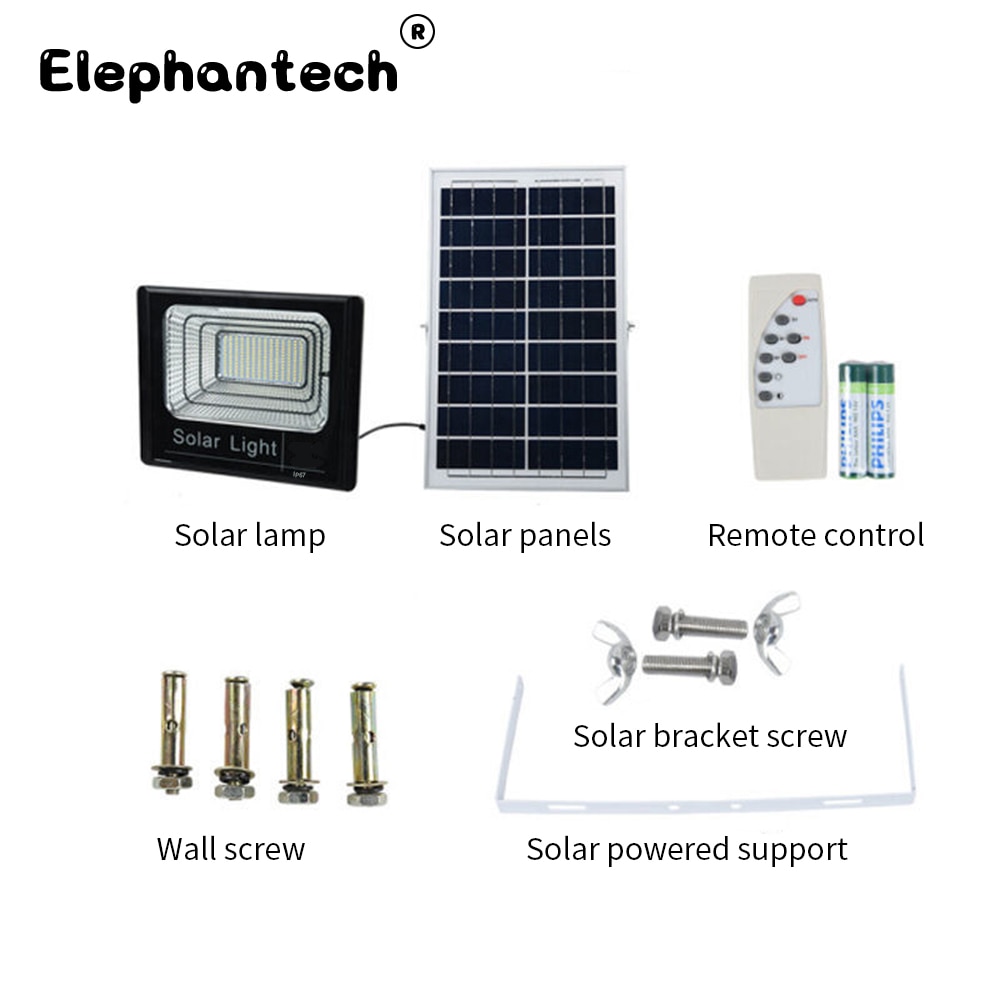 300W LED Solar Light 100W 200W 65W 4/6 COB Outdoors Sun Light Battery Lamp Motion Sensor Garden LED Solar Lamp LED Solar Panel