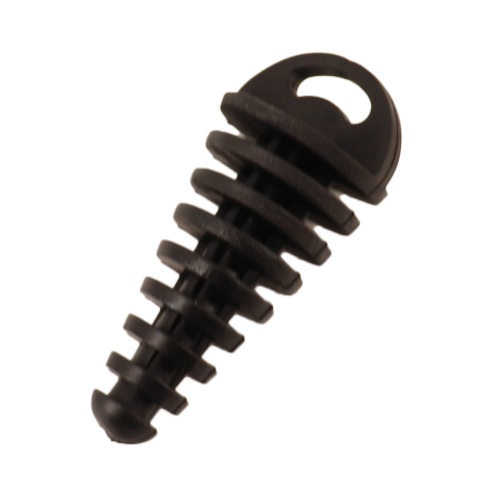Uitlaatpijp Plug Motorfiets Motocross Uitlaat Rubber Ontluchter Plug Uitlaatdemper Wassen Plug Pijp Protector: black