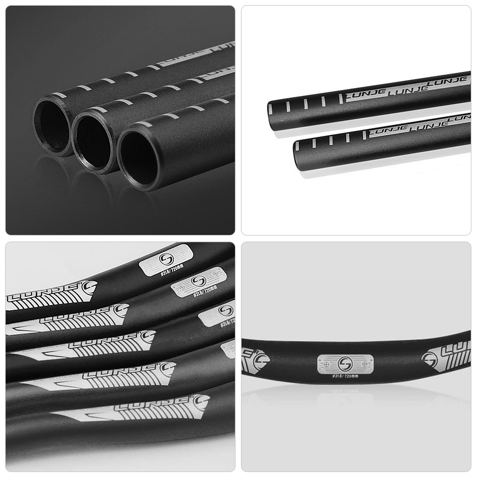 31.8X800Mm Fietsstuur Fietsen Aluminium Stuur Mtb Extra Lange Stuur Riser Bar Fiets Stuur Carbon