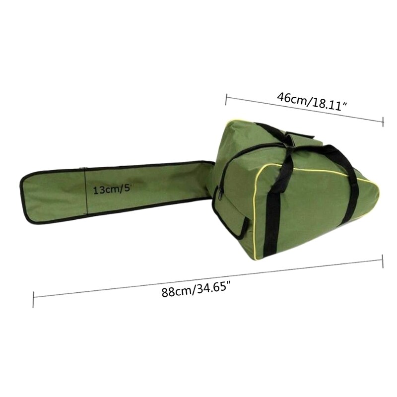 18" Chainsaw Bag Carrying Case Portable Protection Fit for Chainsaw Storage Bag Oxford