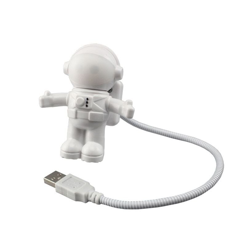 Creatieve Ruimtevaarder Astronaut Led Flexibele Usb Licht Nacht Licht Voor Laptop Pc Notebook Volwassen Kids Novelty Toy