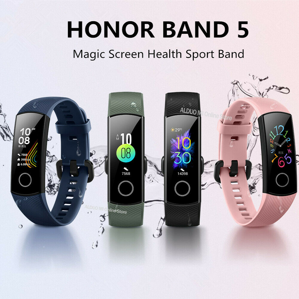 Huawei Honor Band 5 Nfc Edition Smart Armband Band Amoled Screen Sleep Monitoring 50 Meter Waterdicht Honor Band 5 Polsband
