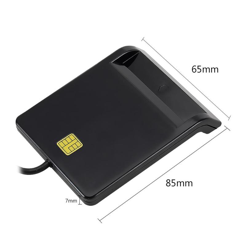 Usb-smartkortsläsare stabil drift pålitlig enkelhet för dnie atm cac ic id simkort kloner anslutning windows