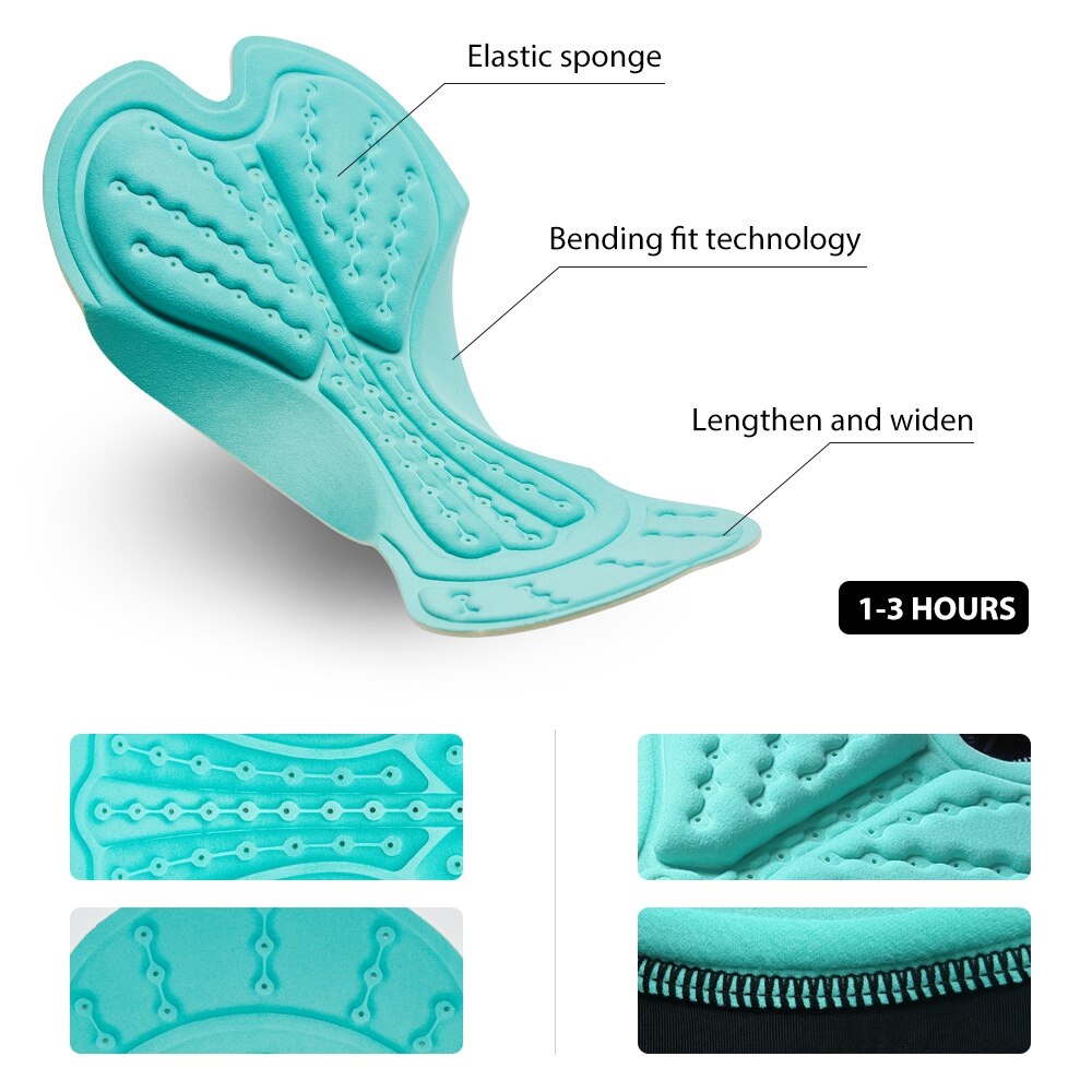 Santic Cycling Pants Men's Cycling Wear Men's Mountain Bike Crotch Cushion All-match Unisex Pants Road Bike Cycling