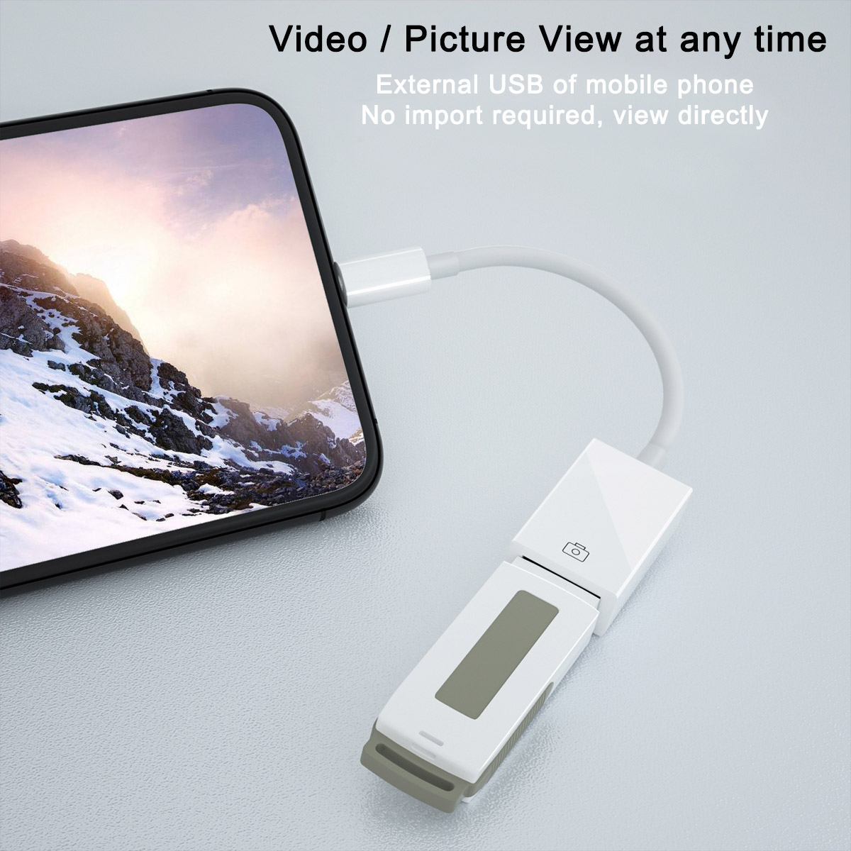 Konwerter Lightning na USB OTG Adapter do iPhone'a Mysz Klawiatura Ładowanie U Dysk Aparat fotograficzny Czytnik kart Konwerter danych Iphone Otg