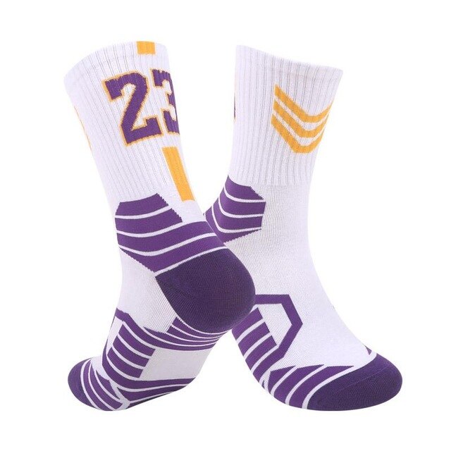 Chaussettes de sport pour hommes et femmes, 5 couleurs, 1 paire, pour basket-ball, motif amusant, amoureux de la , toutes saisons, décontracté: 4