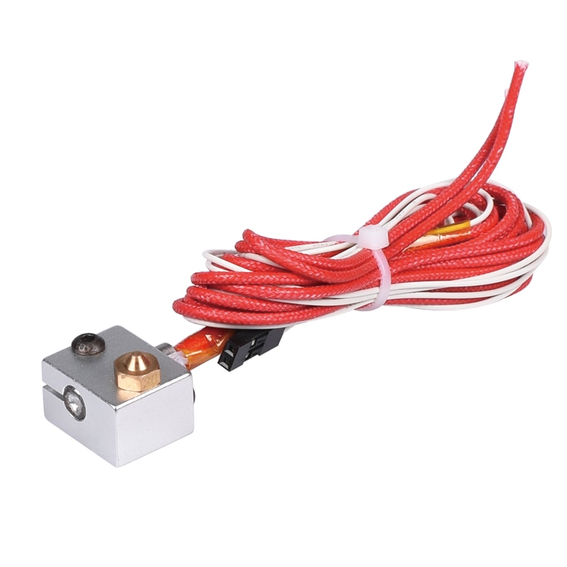 3d v6 lange afstand j-head hotend voor 1.75mm/3mm 3d bowden extruder 0.2/0.3/0.4/0.5mm nozzles voor reprap 3d printeronderdelen