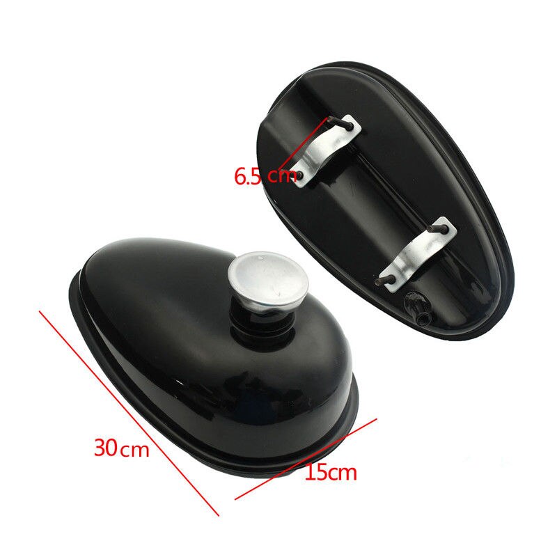 Motorized Bicycle Petcock 3L Fuel Gas Tank Cap For 80cc 60cc 66cc 49cc Engine