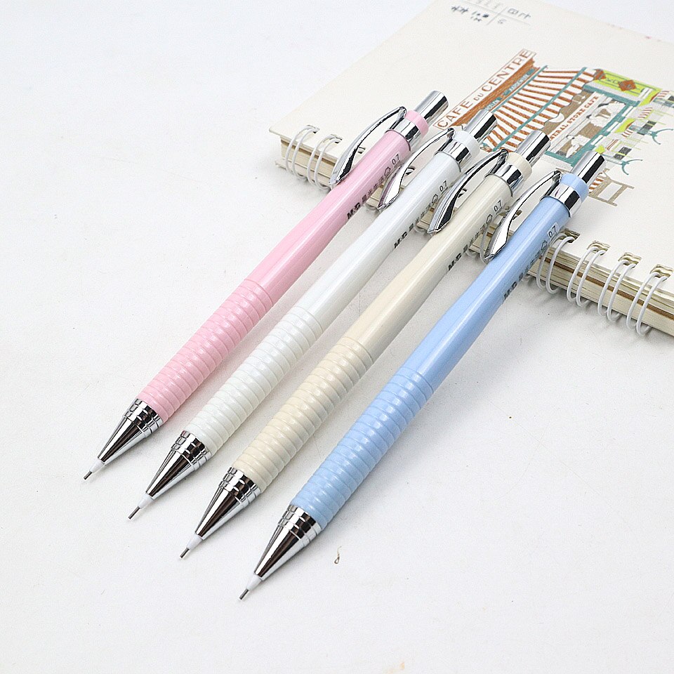 Models Auto Mechanical Pencil 0.7mm Cute Plastic Drafting Automatic Pencil For Kid School Supplies 2B Pencil Refill