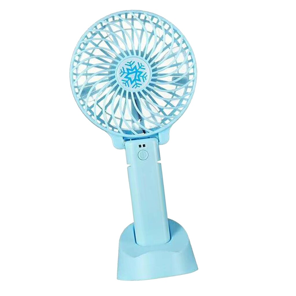 Portable Rechargeable Foldable Fan Air Cooler ABS Mini Desk USB Battery Fans