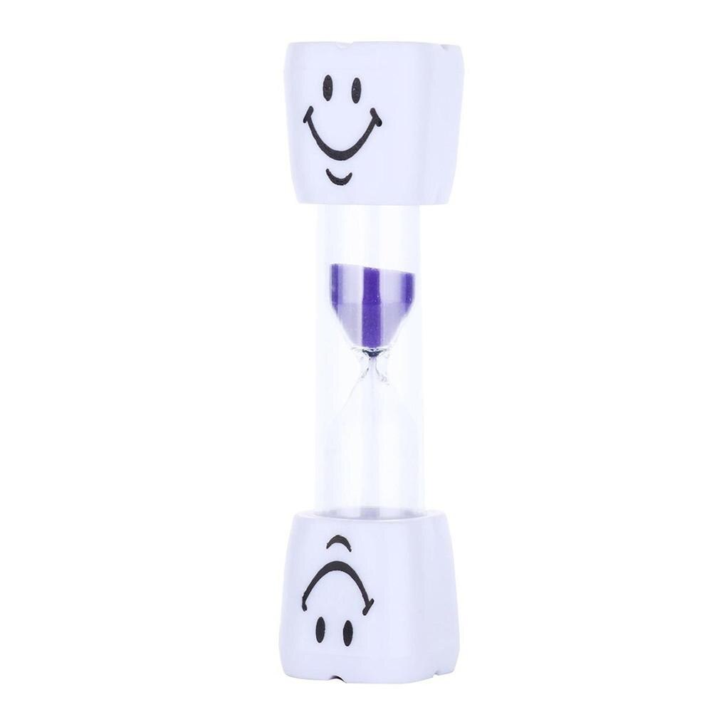 Reloj de arena con cepillo de dientes para niños, reloj temporizador con cara sonriente, reloj de arena, D1,: PP
