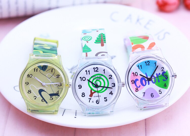 WILLIS Stijlen Mode Meisjes Horloges Silicone Horloge Gemengde Kleuren Lover's Horloges Vrouwen Sport Plastic Klok Kids Horloge