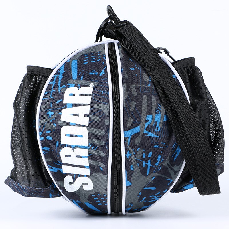 Originele Basketbal Bal Zak Sport Training Ronde Vorm Voetbal Volleybal Rugzak Mesh Side Outdoor Verstelbare Schouder Handtas: Camouflage