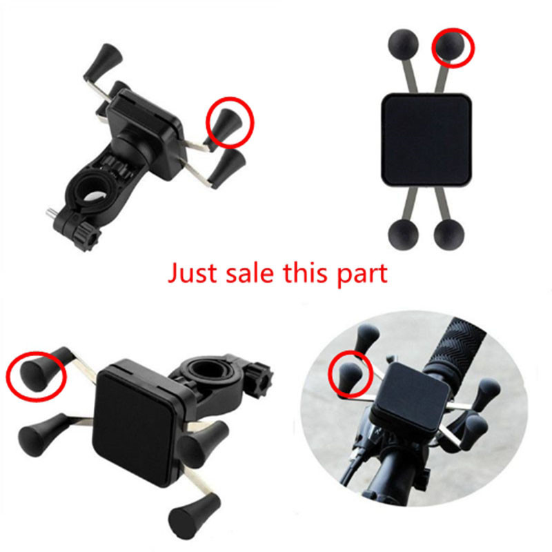 Fimilef-Soporte de teléfono para bicicleta, accesorios de Moto para teléfono móvil, soporte de agarre para motocicleta, tapa de silicona