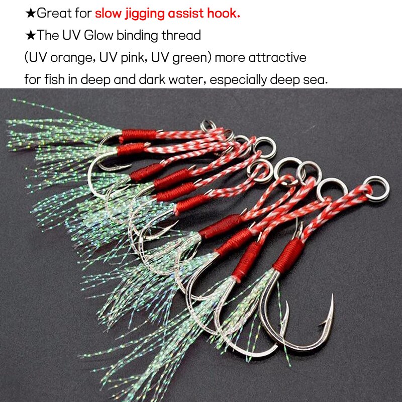WIFREO 150D słonowodne wędkowanie spowolnienie Assist Jigging haki wiążące nici ręcznie dzianinowe nici Fishing Lure wiązanie muchowe Gear Tackle