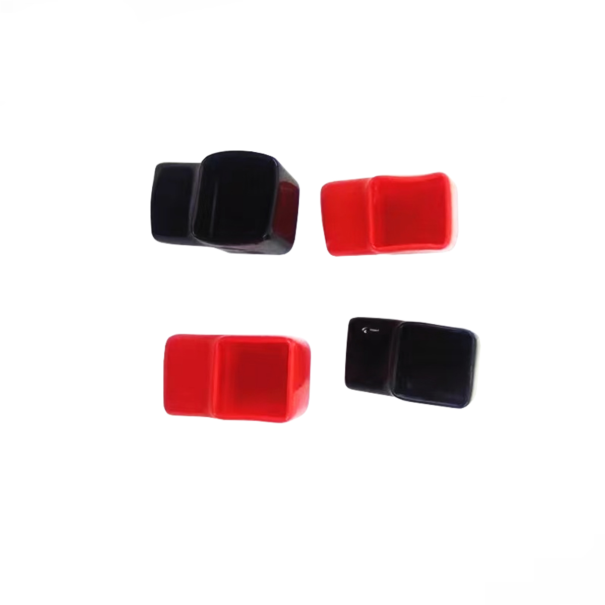 8 Stück lose Schutz-Sammelschiene, Batterieklemme, Isolierabdeckung, Batterie, flexible Sammelschiene, Isolationsabdeckung, Anschluss, PVC, 230 Ah, 280 Ah