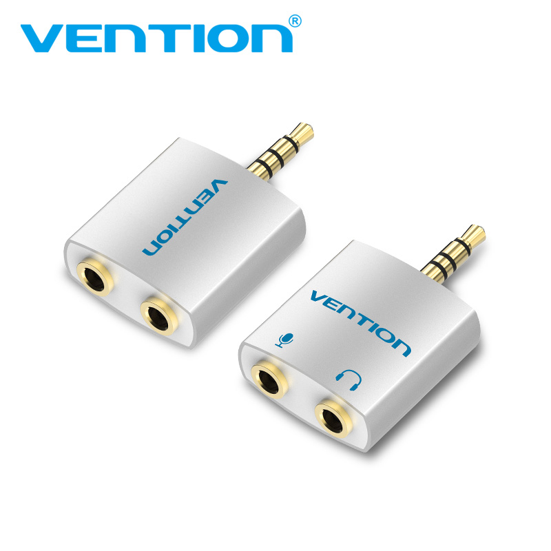 Drag 3.5mm Koptelefoon Audio Splitter Connector Adapter met microfoon 1 Male naar 2 Vrouwelijke Audio Adapter Voor Hoofdtelefoon PC mobiele Telefoon