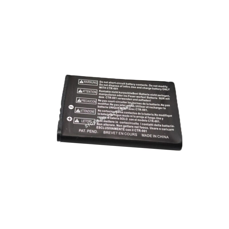 1-10PCS 3.7V 2000mAh Lithium Rechargeable Battery Pack +Screwdriver for Nintendo 3DS Game Console Replacement Batteries CTR-003