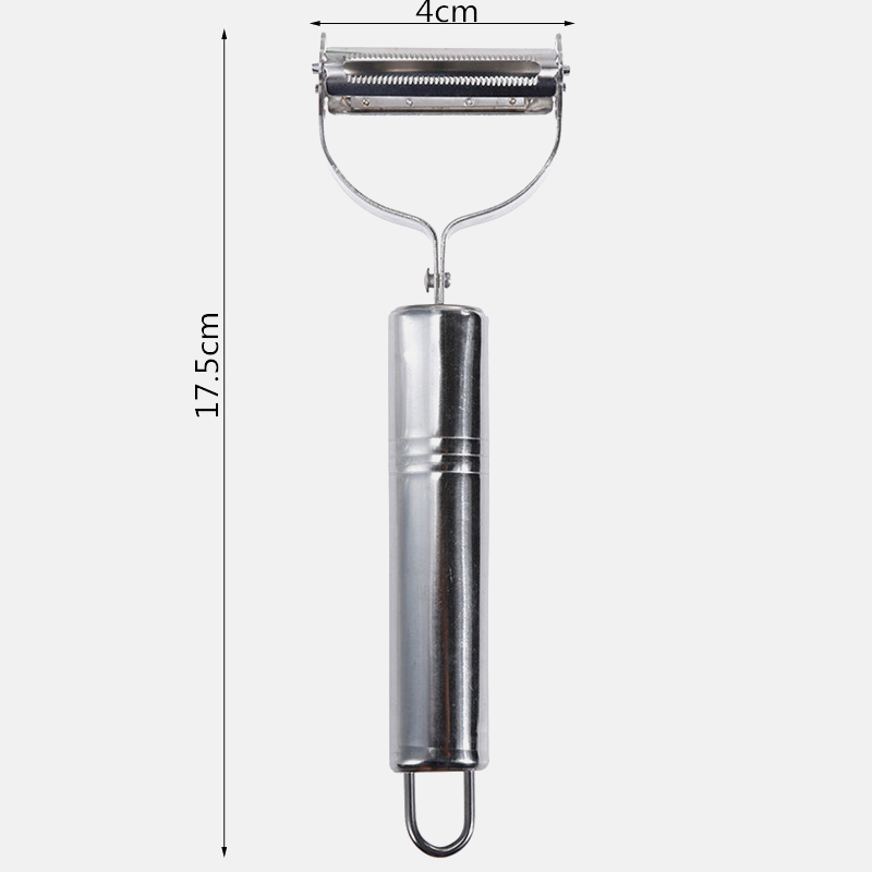 Anpro Rvs Dunschiller Rasp Multifunctionele Fruit Dunschiller Groente Fruit Schil Shredder Slicer Rasp Keuken Accessoires