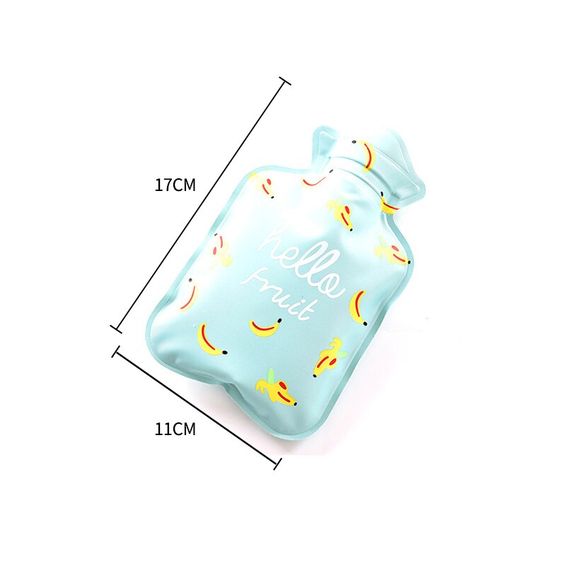 Bolsa de agua de dibujos animados para invierno, bolsa de agua para terapia de calor, calentador de manos, Mini bolsas de riego de bolsillo para estudiantes: D