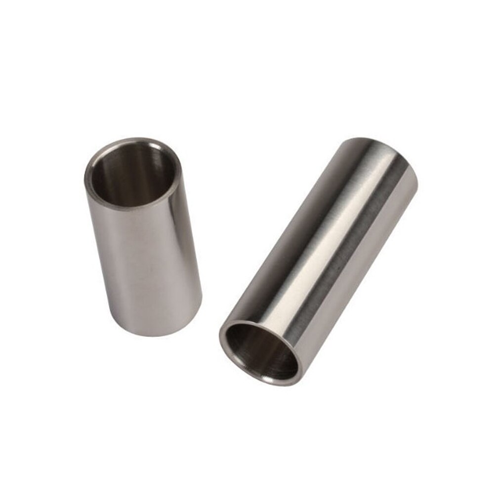 1 piece Steel Guitar Slide Inner Diameter 21mm Thickness 2mm Length 28/51/60/70mm Stainless Smooth Slider