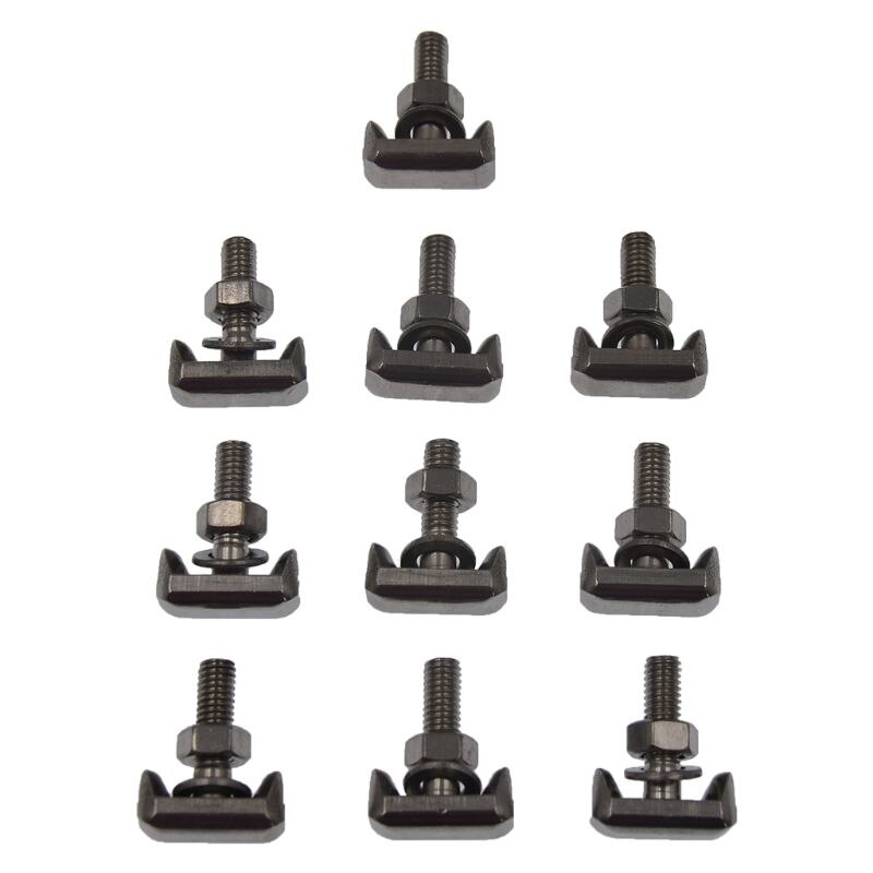 2 szt. Zestaw śruba samochodowa t-śruba przewód akumulatora terminal 19116852 podkładka robić nakrętki zestaw motocykli ze stali nierdzewnej