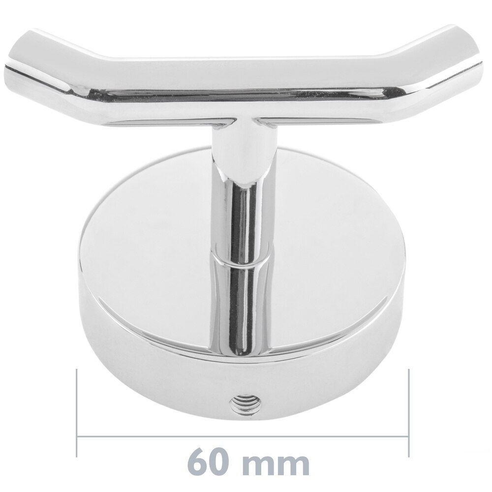 Primematik-Dubbele Verchroomd Badkamer Hanger Model Paddy
